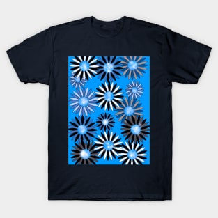 Magic Blue Floral Sound T-Shirt